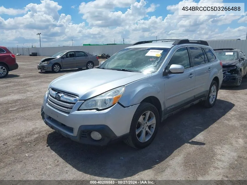 2013 Subaru Outback 2.5I Premium VIN: 4S4BRCCC5D3266488 Lot: 40205583