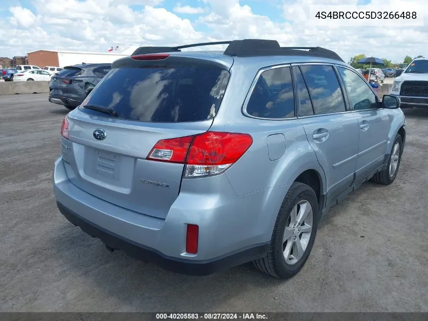 2013 Subaru Outback 2.5I Premium VIN: 4S4BRCCC5D3266488 Lot: 40205583