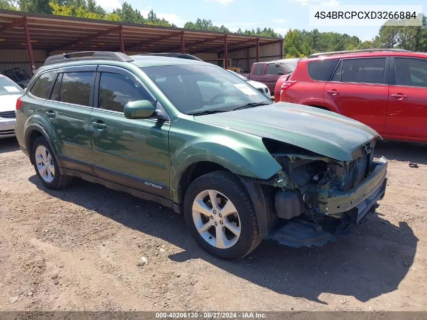 2013 Subaru Outback 2.5I Limited VIN: 4S4BRCPCXD3266884 Lot: 40206130