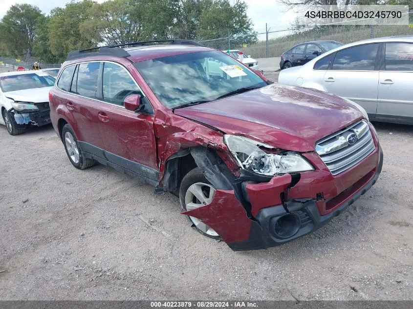 4S4BRBBC4D3245790 2013 Subaru Outback 2.5I Premium