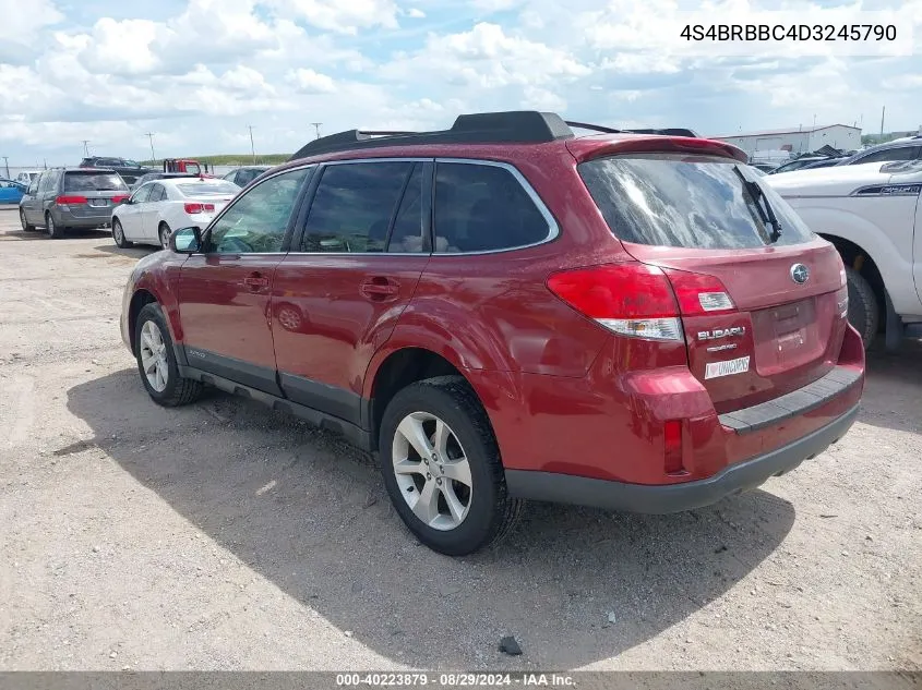 4S4BRBBC4D3245790 2013 Subaru Outback 2.5I Premium