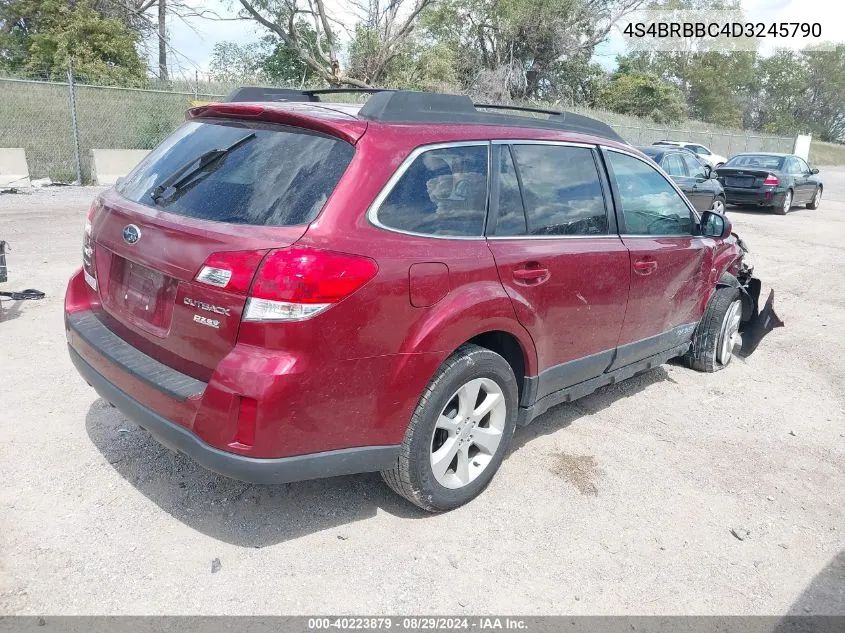 4S4BRBBC4D3245790 2013 Subaru Outback 2.5I Premium