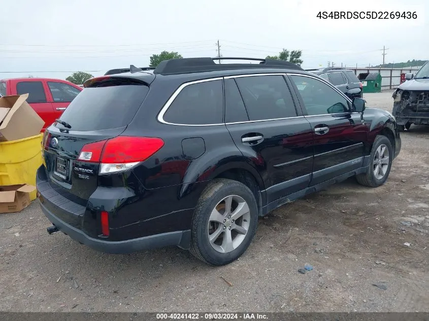 4S4BRDSC5D2269436 2013 Subaru Outback 3.6R Limited