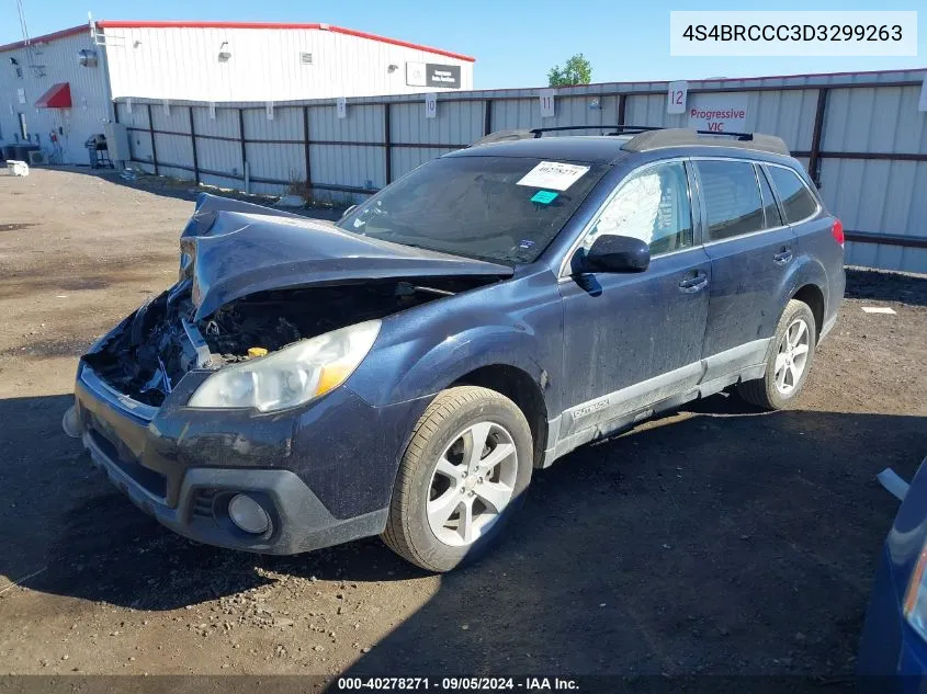 4S4BRCCC3D3299263 2013 Subaru Outback 2.5I Premium