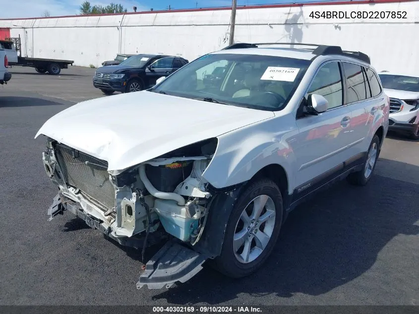 2013 Subaru Outback 3.6R Limited VIN: 4S4BRDLC8D2207852 Lot: 40302169