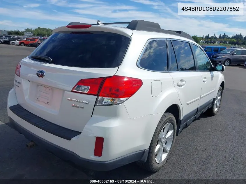 4S4BRDLC8D2207852 2013 Subaru Outback 3.6R Limited