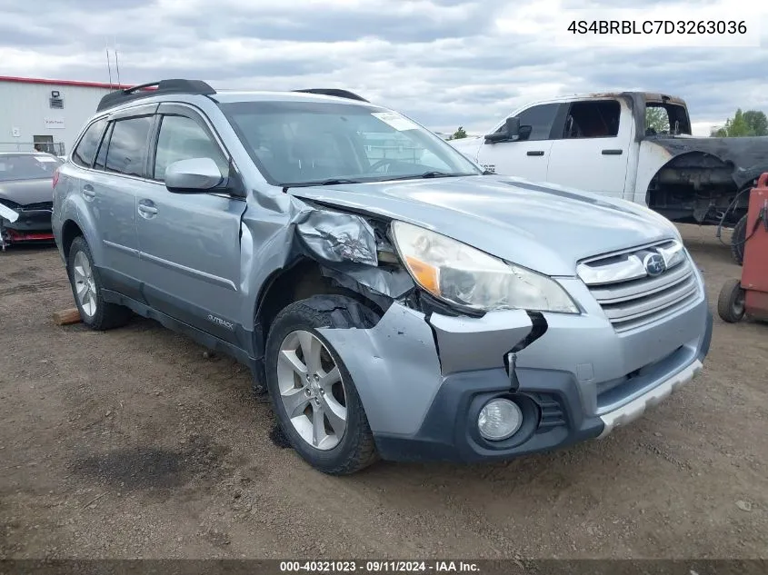 2013 Subaru Outback 2.5I Limited VIN: 4S4BRBLC7D3263036 Lot: 40321023