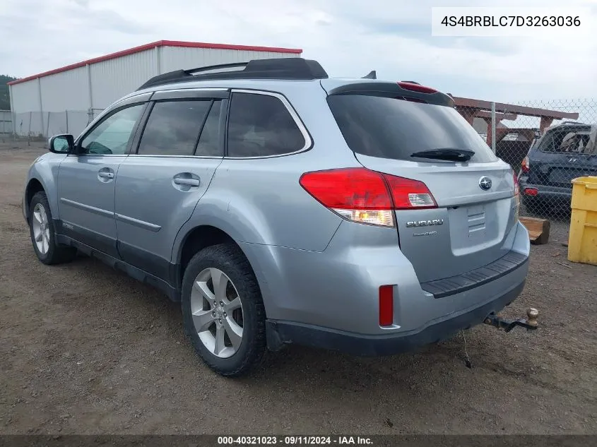 4S4BRBLC7D3263036 2013 Subaru Outback 2.5I Limited