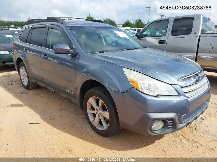 4S4BRCGC6D3238788 2013 Subaru Outback 2.5I Premium