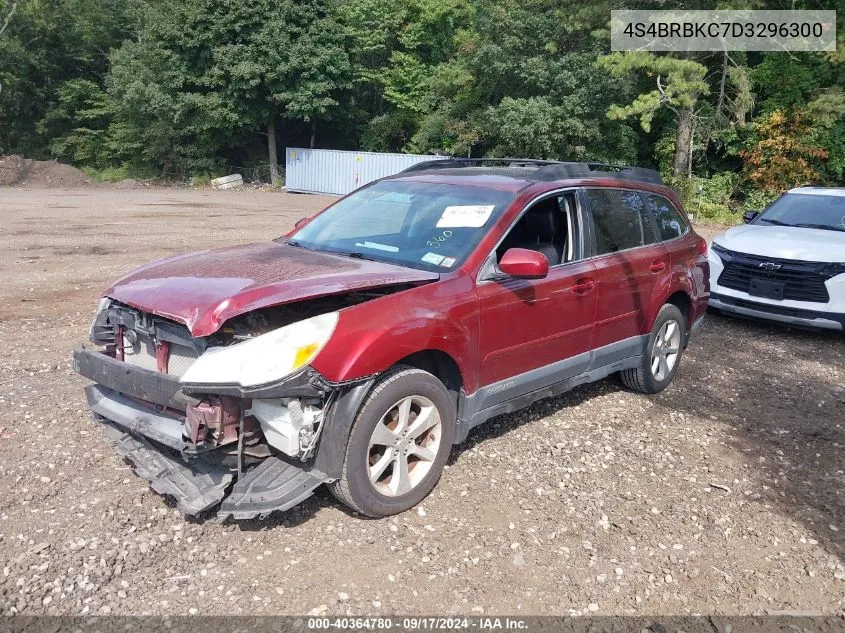 4S4BRBKC7D3296300 2013 Subaru Outback 2.5I Limited