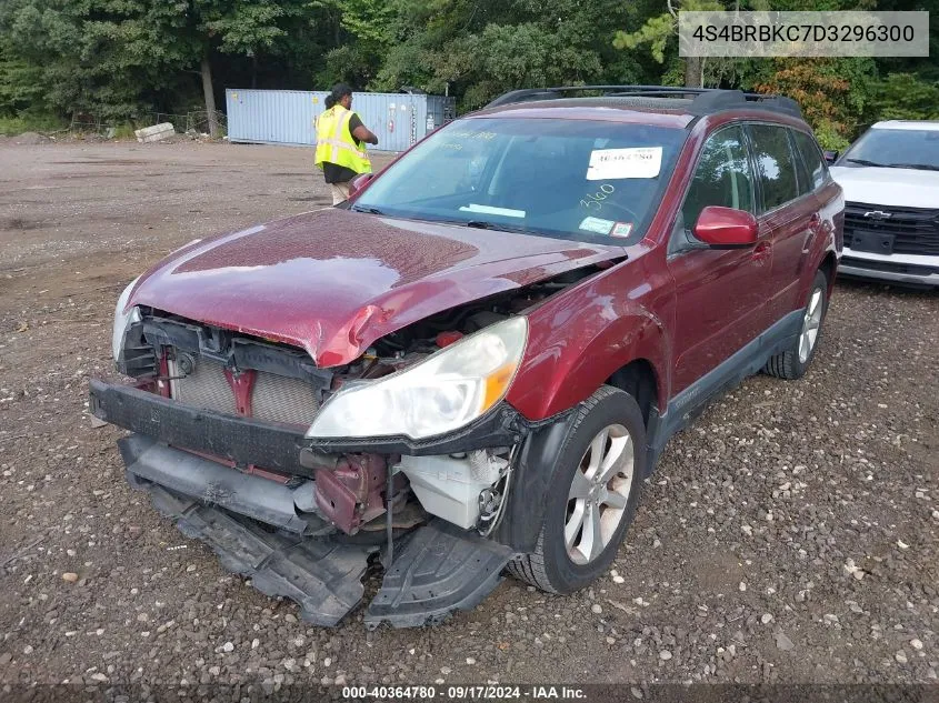 4S4BRBKC7D3296300 2013 Subaru Outback 2.5I Limited