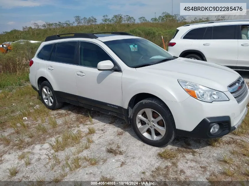 2013 Subaru Outback 3.6R Limited VIN: 4S4BRDKC9D2285476 Lot: 40514803