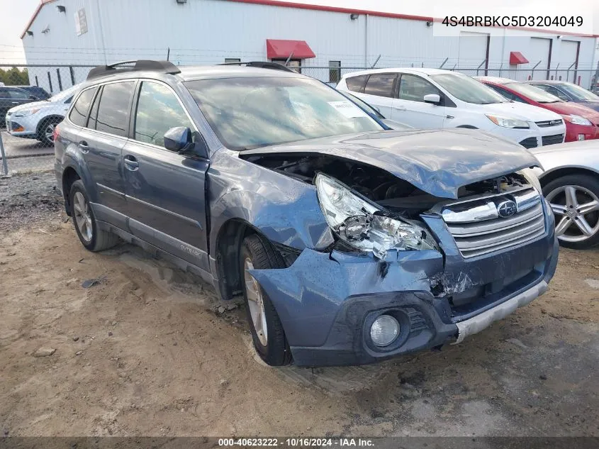 2013 Subaru Outback 2.5I Limited VIN: 4S4BRBKC5D3204049 Lot: 40623222