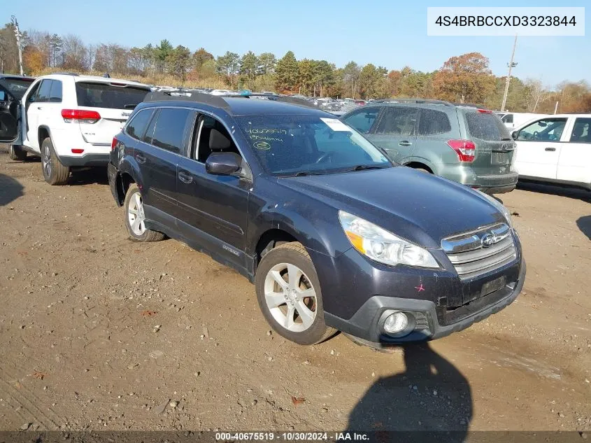 2013 Subaru Outback 2.5I Premium VIN: 4S4BRBCCXD3323844 Lot: 40675519