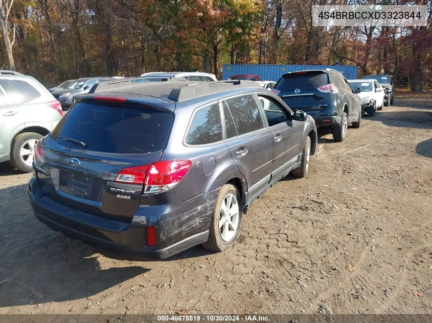 2013 Subaru Outback 2.5I Premium VIN: 4S4BRBCCXD3323844 Lot: 40675519