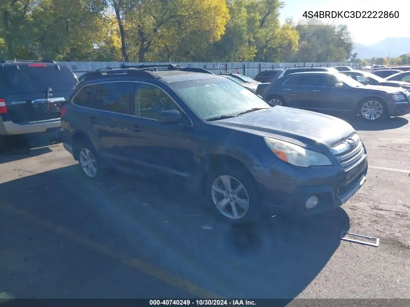 4S4BRDKC3D2222860 2013 Subaru Outback 3.6R Limited