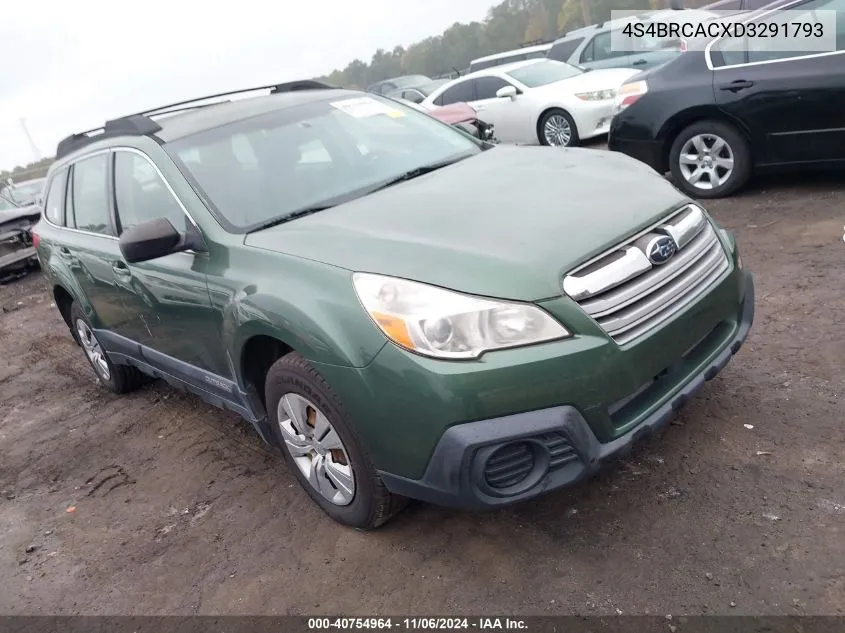 2013 Subaru Outback 2.5I VIN: 4S4BRCACXD3291793 Lot: 40754964