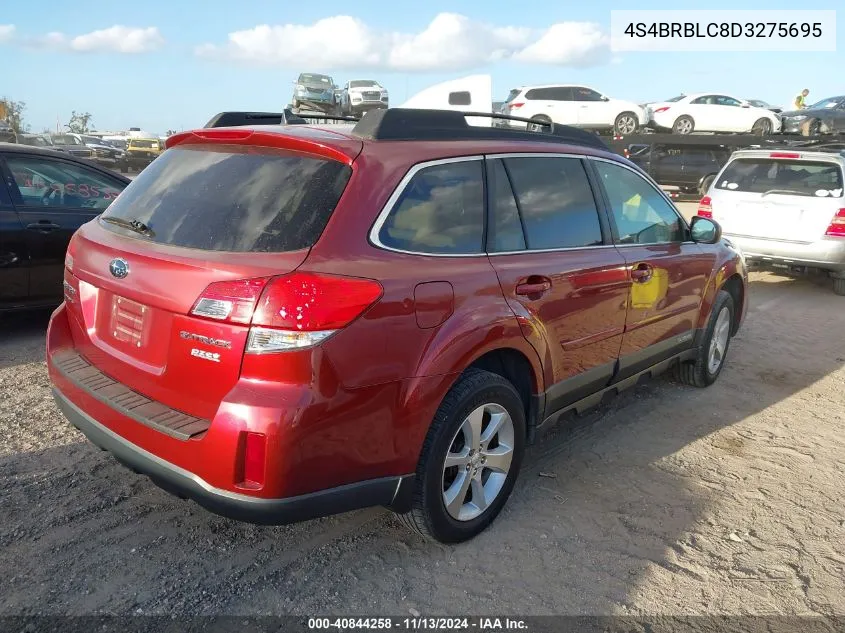 2013 Subaru Outback 2.5I Limited VIN: 4S4BRBLC8D3275695 Lot: 40844258