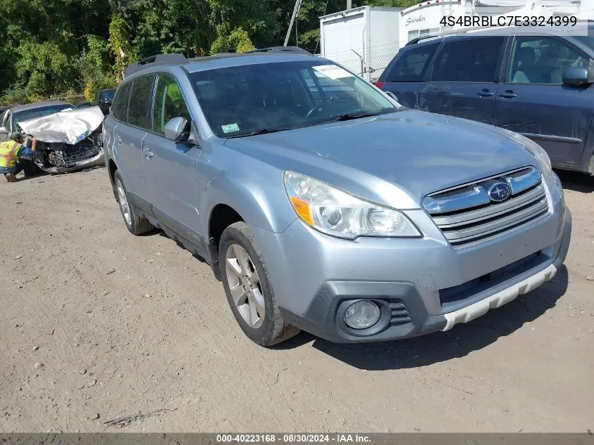 4S4BRBLC7E3324399 2014 Subaru Outback 2.5I Limited