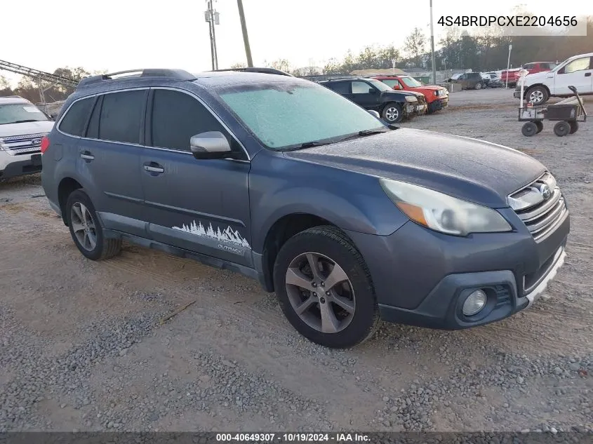 4S4BRDPCXE2204656 2014 Subaru Outback 3.6R Limited