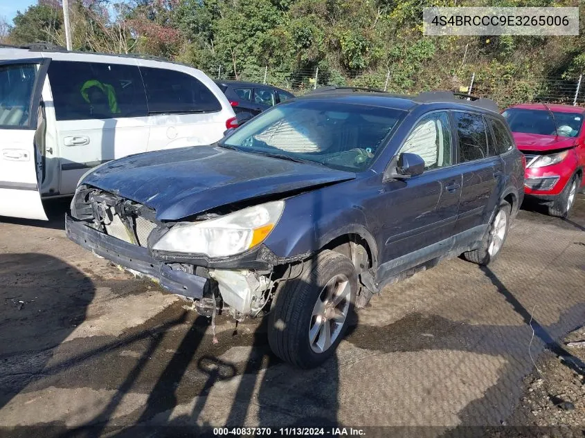 4S4BRCCC9E3265006 2014 Subaru Outback 2.5I Premium