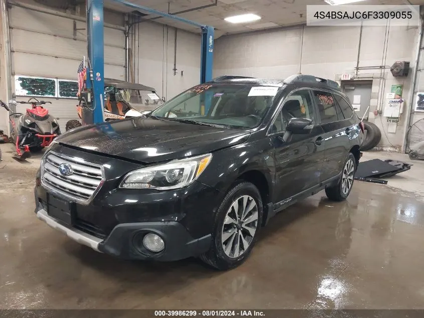 4S4BSAJC6F3309055 2015 Subaru Outback 2.5I Limited