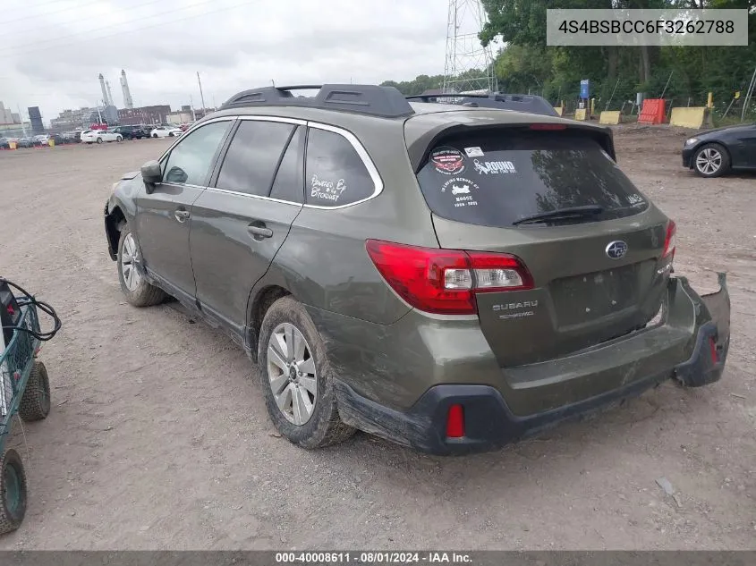 4S4BSBCC6F3262788 2015 Subaru Outback 2.5I Premium