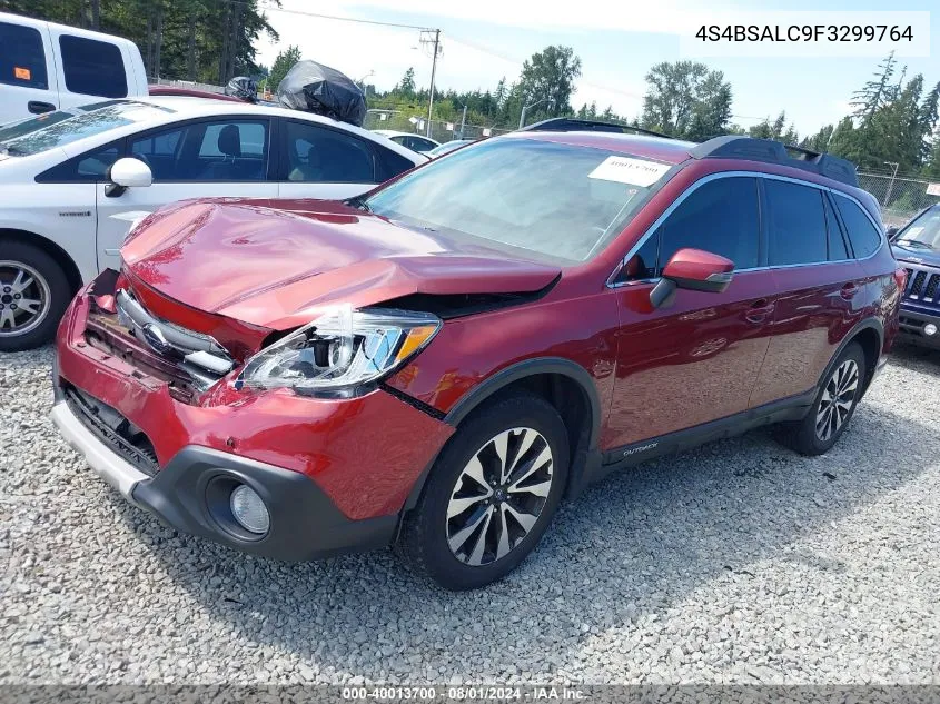 4S4BSALC9F3299764 2015 Subaru Outback 2.5I Limited