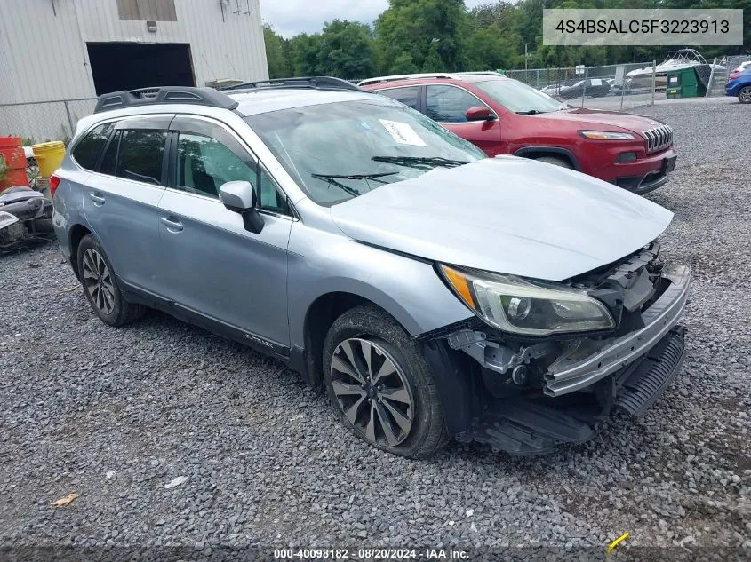 4S4BSALC5F3223913 2015 Subaru Outback 2.5I Limited