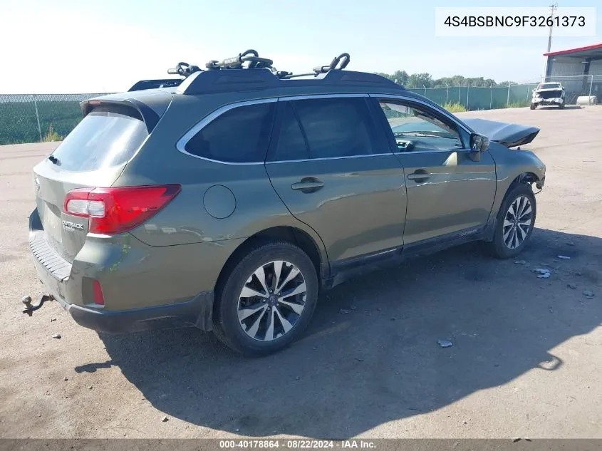 4S4BSBNC9F3261373 2015 Subaru Outback 2.5I Limited