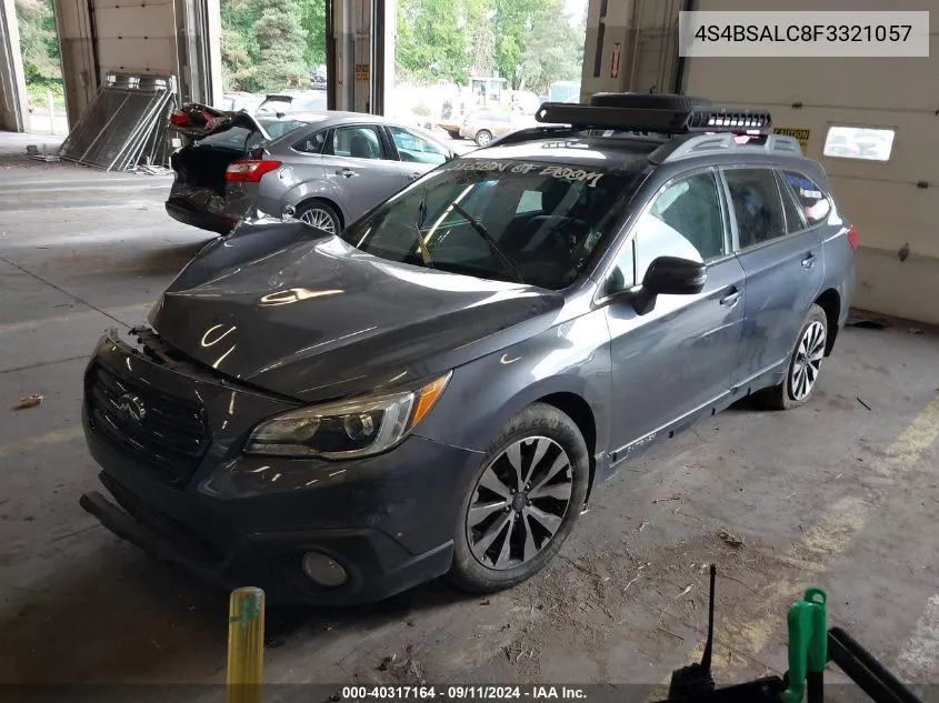 2015 Subaru Outback 2.5I Limited VIN: 4S4BSALC8F3321057 Lot: 40317164