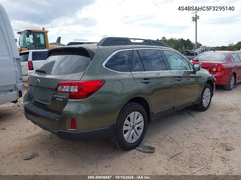 2015 Subaru Outback 2.5I Premium VIN: 4S4BSAHC5F3295140 Lot: 40606857