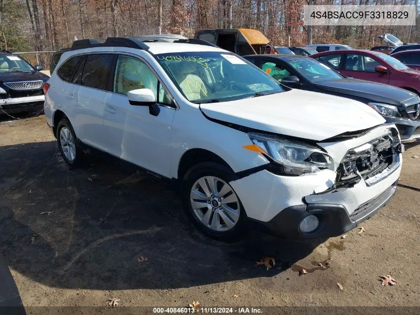 4S4BSACC9F3318829 2015 Subaru Outback 2.5I Premium