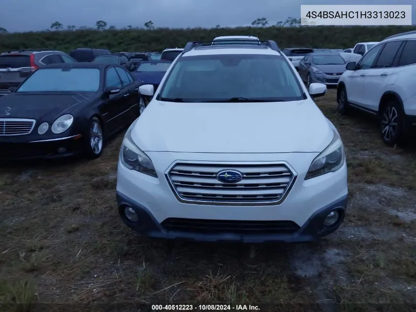 2017 Subaru Outback 2.5I Premium VIN: 4S4BSAHC1H3313023 Lot: 40512223