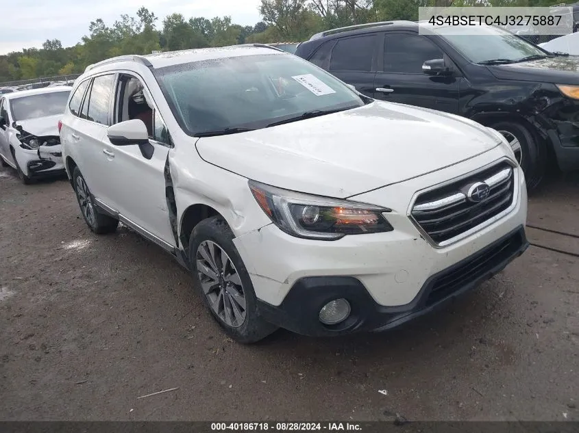 2018 Subaru Outback 3.6R Touring VIN: 4S4BSETC4J3275887 Lot: 40186718