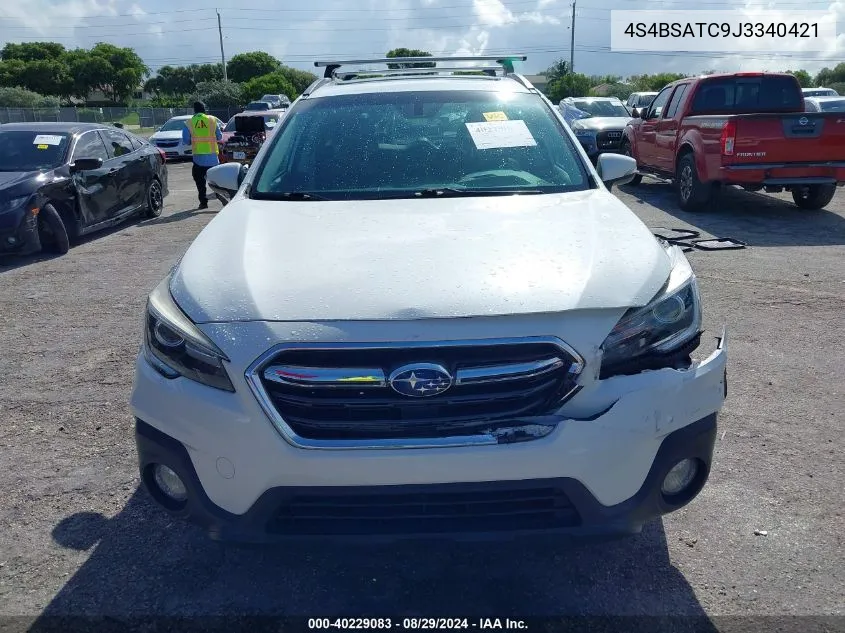 4S4BSATC9J3340421 2018 Subaru Outback 2.5I Touring