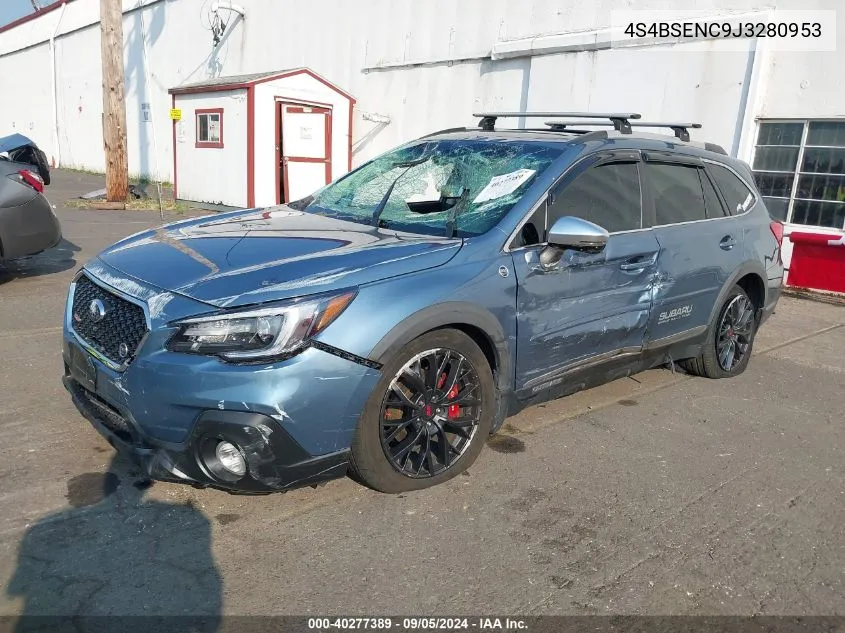 2018 Subaru Outback 3.6R Limited VIN: 4S4BSENC9J3280953 Lot: 40277389