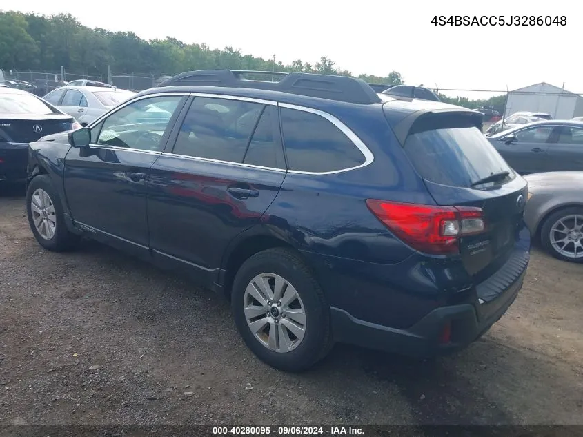 4S4BSACC5J3286048 2018 Subaru Outback 2.5I Premium