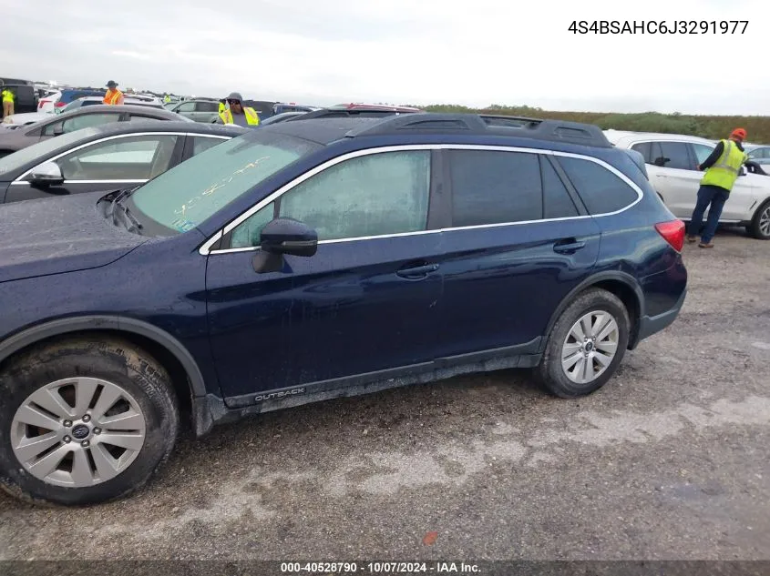 2018 Subaru Outback 2.5I Premium VIN: 4S4BSAHC6J3291977 Lot: 40528790