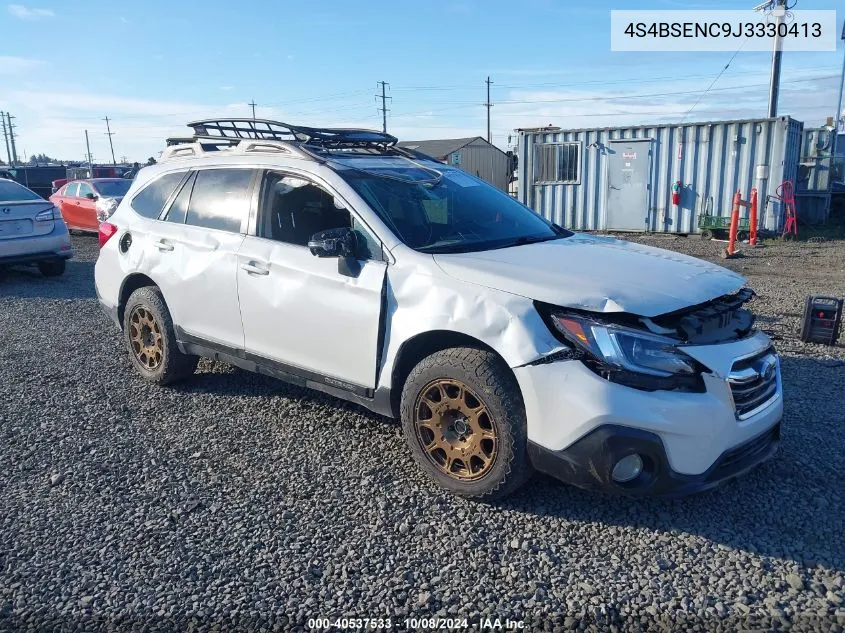 2018 Subaru Outback 3.6R Limited VIN: 4S4BSENC9J3330413 Lot: 40537533