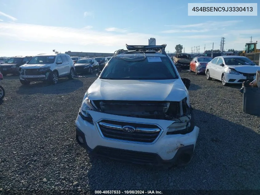 2018 Subaru Outback 3.6R Limited VIN: 4S4BSENC9J3330413 Lot: 40537533