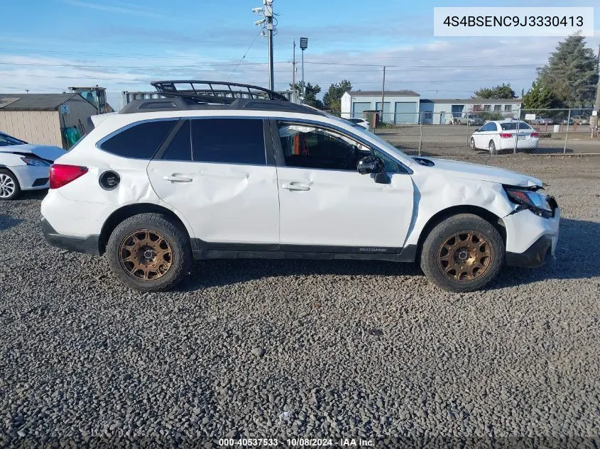 2018 Subaru Outback 3.6R Limited VIN: 4S4BSENC9J3330413 Lot: 40537533