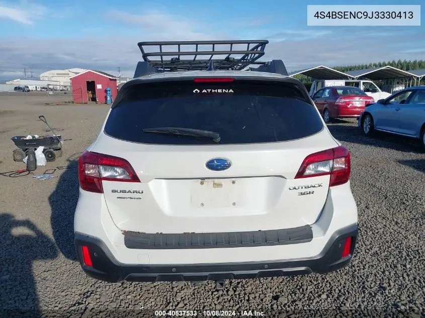 2018 Subaru Outback 3.6R Limited VIN: 4S4BSENC9J3330413 Lot: 40537533