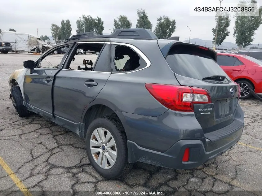 4S4BSAFC4J3208856 2018 Subaru Outback 2.5I Premium