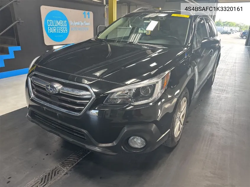 4S4BSAFC1K3320161 2019 Subaru Outback 2.5I Premium