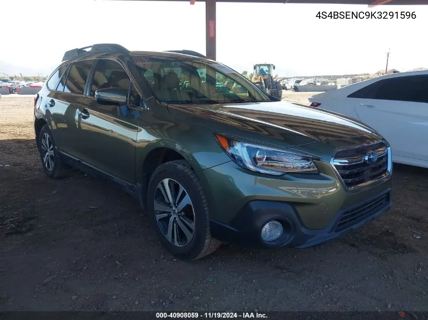 2019 Subaru Outback 3.6R Limited VIN: 4S4BSENC9K3291596 Lot: 40908059