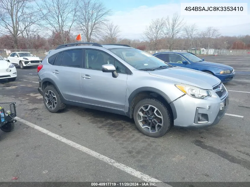 2019 Subaru Outback 2.5I Limited VIN: 4S4BSAJC8K3353410 Lot: 40917719