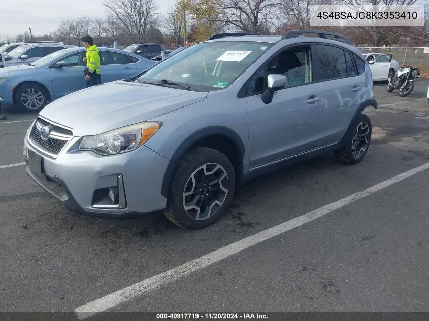 2019 Subaru Outback 2.5I Limited VIN: 4S4BSAJC8K3353410 Lot: 40917719