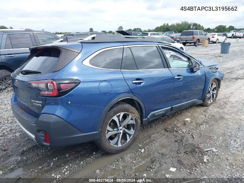 4S4BTAPC3L3195662 2020 Subaru Outback Touring