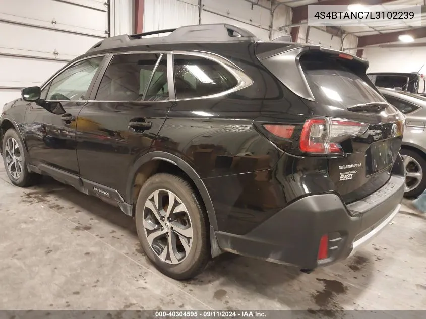 4S4BTANC7L3102239 2020 Subaru Outback Limited